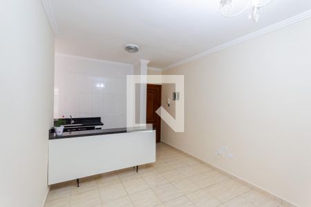 Sala de apartamento à venda com 2 quartos, 58m² em Vila Curuçá, Santo André