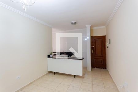 Sala de apartamento à venda com 2 quartos, 58m² em Vila Curuçá, Santo André