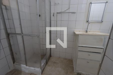 Banheiro de kitnet/studio à venda com 1 quarto, 21m² em Santa Ifigênia, São Paulo