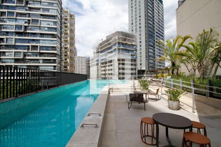 Área Comum - Piscina de kitnet/studio à venda com 1 quarto, 25m² em Sumarezinho, São Paulo