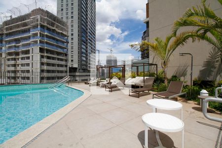 Área Comum - Piscina de kitnet/studio à venda com 1 quarto, 25m² em Sumarezinho, São Paulo