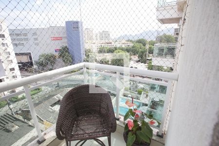 Varanda da Sala de apartamento à venda com 3 quartos, 161m² em Tanque, Rio de Janeiro