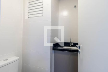Lavabo de apartamento para alugar com 1 quarto, 40m² em Água Verde, Curitiba