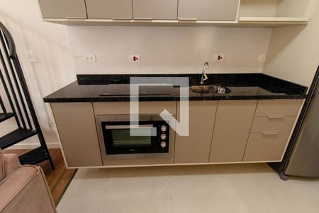 Sala/Cozinha de apartamento para alugar com 1 quarto, 40m² em Água Verde, Curitiba
