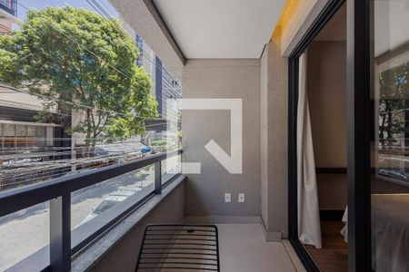 Varanda da Sala de apartamento à venda com 1 quarto, 30m² em Vila Mariana, São Paulo