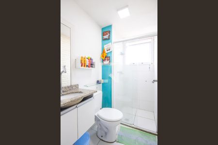 Banheiro de apartamento à venda com 2 quartos, 47m² em Santa Maria, Osasco