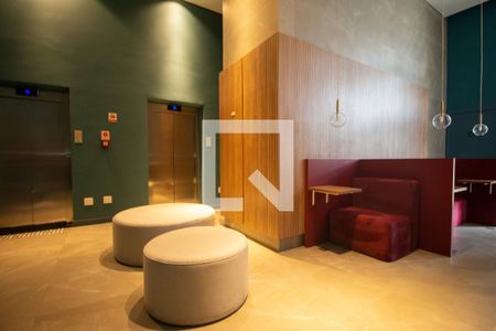 Hall de kitnet/studio para alugar com 1 quarto, 26m² em Brooklin, São Paulo