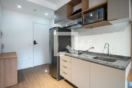 Cozinha/Studio de apartamento para alugar com 1 quarto, 30m² em Brooklin, São Paulo