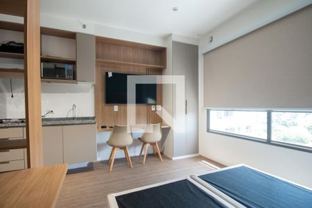 Studio de apartamento para alugar com 1 quarto, 30m² em Brooklin, São Paulo