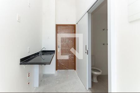 Cozinha de kitnet/studio à venda com 1 quarto, 24m² em Perdizes, São Paulo