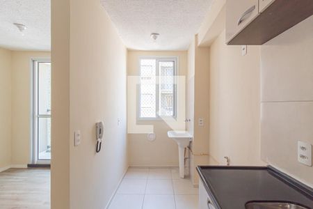 Sala/Cozinha de apartamento para alugar com 2 quartos, 41m² em Jardim America da Penha, São Paulo