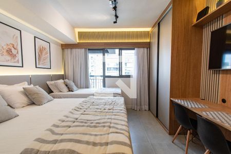 Sala/quarto de kitnet/studio à venda com 1 quarto, 27m² em Paraíso, São Paulo