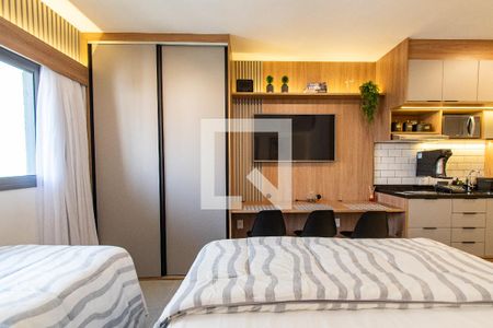 Sala/quarto de kitnet/studio à venda com 1 quarto, 27m² em Paraíso, São Paulo