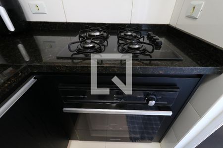 Cozinha - Cooktop e Forno de apartamento à venda com 2 quartos, 47m² em Vila Eldizia, Santo André