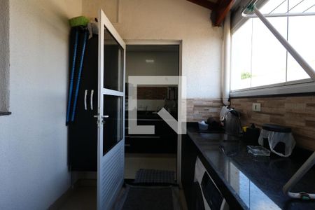 Área de Serviço de apartamento à venda com 2 quartos, 47m² em Vila Eldizia, Santo André