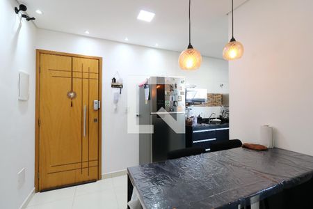 Cozinha de apartamento para alugar com 2 quartos, 47m² em Vila Eldizia, Santo André