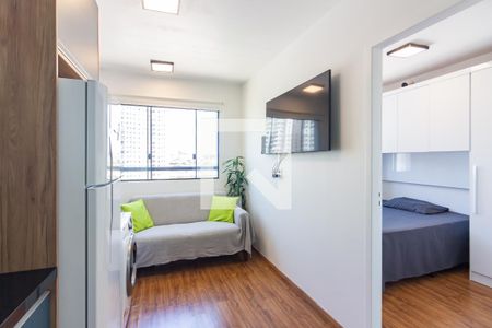 Sala  de apartamento à venda com 1 quarto, 24m² em Bonfim, Osasco