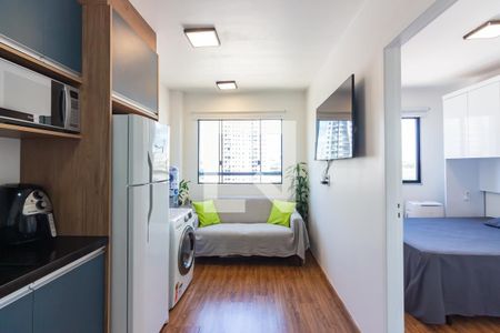 Sala  de apartamento à venda com 1 quarto, 24m² em Bonfim, Osasco