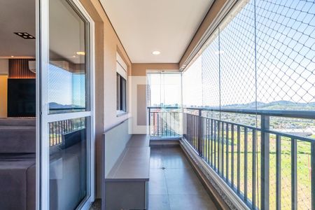 Varanda Gourmet de apartamento à venda com 3 quartos, 109m² em Centro Comercial Jubran, Barueri