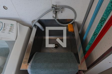 Área de serviço de apartamento à venda com 2 quartos, 52m² em Vila Basileia, São Paulo