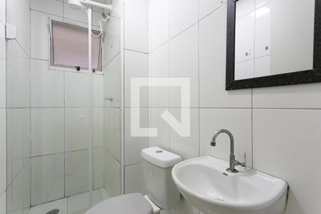 Banheiro de kitnet/studio para alugar com 1 quarto, 20m² em Tatuapé, São Paulo