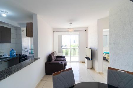 Sala de apartamento para alugar com 2 quartos, 60m² em Vila Industrial (campinas), Campinas