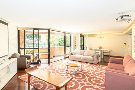 Sala de apartamento à venda com 3 quartos, 160m² em Indianópolis, São Paulo