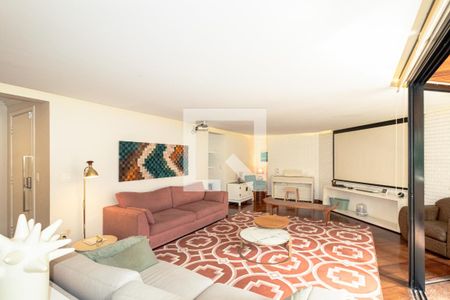 Sala de apartamento à venda com 3 quartos, 160m² em Indianópolis, São Paulo