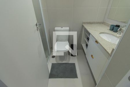 Banheiro de kitnet/studio à venda com 1 quarto, 21m² em Paraíso, São Paulo