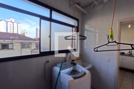 Área de Serviço de apartamento para alugar com 3 quartos, 240m² em Gonzaga, Santos