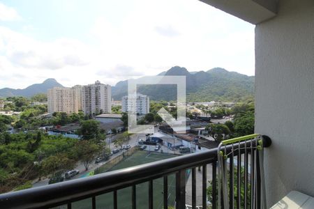 Varanda Sala de apartamento para alugar com 1 quarto, 40m² em Curicica, Rio de Janeiro