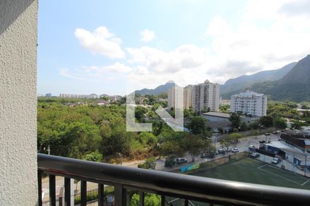 Varanda Sala de apartamento para alugar com 1 quarto, 40m² em Curicica, Rio de Janeiro