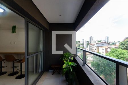 Studio - Varanda de kitnet/studio para alugar com 1 quarto, 26m² em Vila Primavera, São Paulo