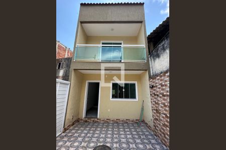 Fachada de casa de condomínio à venda com 2 quartos, 140m² em Tanque, Rio de Janeiro