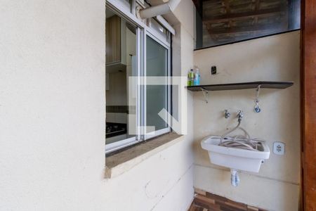 Área de Serviço de apartamento à venda com 2 quartos, 50m² em Jardim Cocaia, Guarulhos
