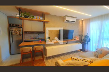 Sala de apartamento para alugar com 3 quartos, 80m² em Balneário Tropical, Paulínia