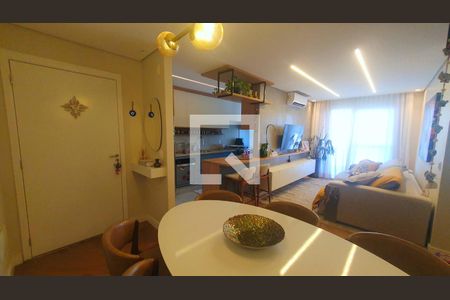 Sala de apartamento para alugar com 3 quartos, 80m² em Balneário Tropical, Paulínia