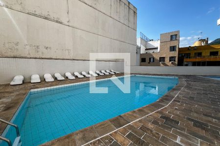 Área comum - Piscina de apartamento para alugar com 1 quarto, 49m² em Barra da Tijuca, Rio de Janeiro