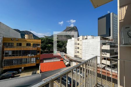 Varanda da Sala de apartamento para alugar com 1 quarto, 49m² em Barra da Tijuca, Rio de Janeiro