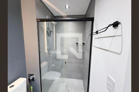 Banheiro de apartamento para alugar com 1 quarto, 25m² em Vila Regente Feijó, São Paulo