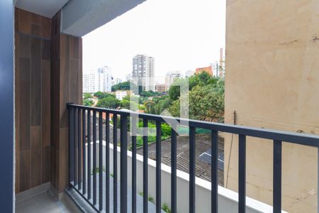 Varanda  de kitnet/studio à venda com 1 quarto, 24m² em Vila Mariana, São Paulo