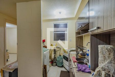 Cozinha e Área de Serviço de apartamento à venda com 2 quartos, 60m² em Campo Novo, Porto Alegre