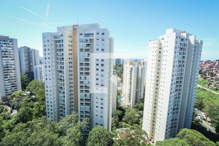 Vista da Varanda de apartamento à venda com 1 quarto, 38m² em Vila Andrade, São Paulo