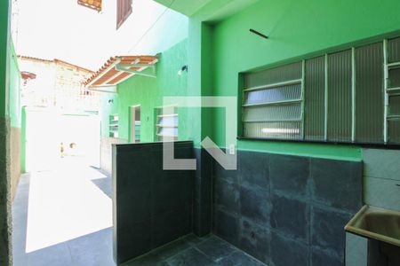 Área de Serviço de casa para alugar com 2 quartos, 100m² em Copacabana, Belo Horizonte