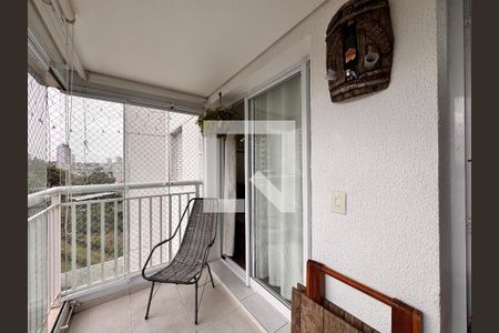 Sacada de apartamento à venda com 3 quartos, 72m² em Campestre, Santo André