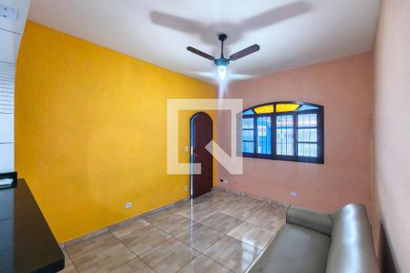 Sala  de casa para alugar com 2 quartos, 98m² em Vila Caiçara, Praia Grande