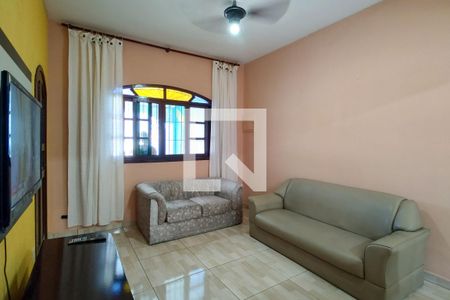 Sala de casa para alugar com 2 quartos, 98m² em Vila Caiçara, Praia Grande