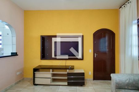 Sala de casa para alugar com 2 quartos, 98m² em Vila Caiçara, Praia Grande