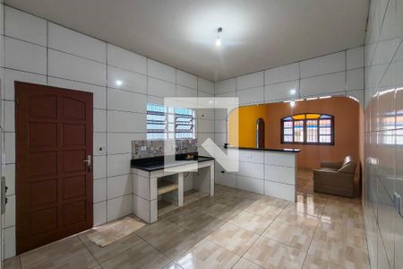 Cozinha  de casa para alugar com 2 quartos, 98m² em Vila Caiçara, Praia Grande