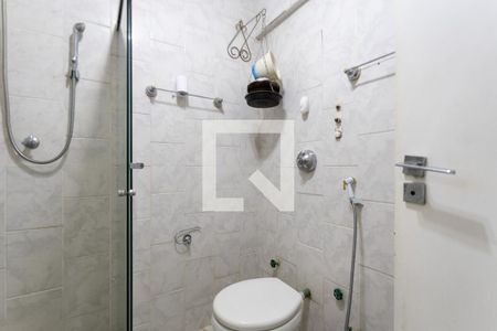 Banheiro Social de apartamento à venda com 3 quartos, 94m² em Rio Comprido, Rio de Janeiro